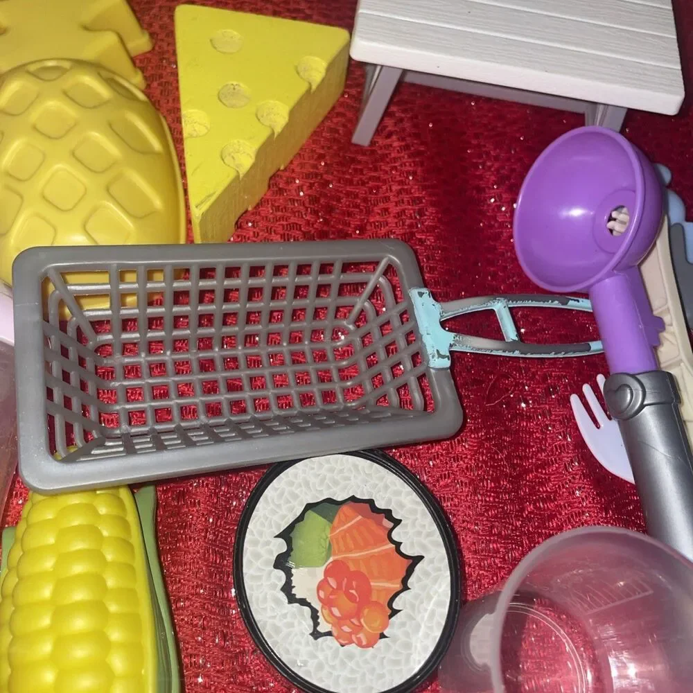 Children’s Pretend Play Food And Kitchen Toys mixed Lot Girls Items 30+